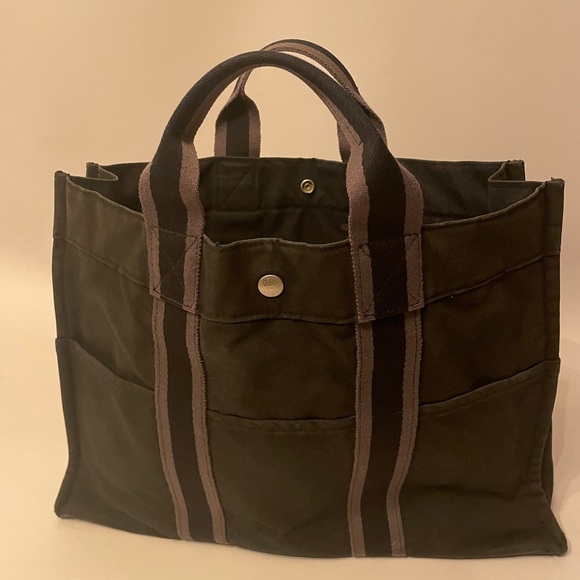 Hermès Fourre-Tout MM Bag Black Hermès Tote Bag Hermes Tote Hermes Bag Luxury 💼 - Picture 11 of 16